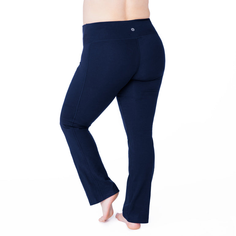 Curve Basix Bootcut Compression Legging - Rainbeau Curves